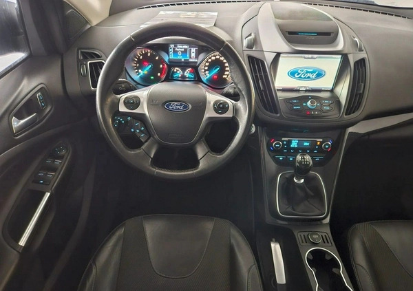 Ford Kuga cena 58900 przebieg: 159029, rok produkcji 2015 z Olsztynek małe 529